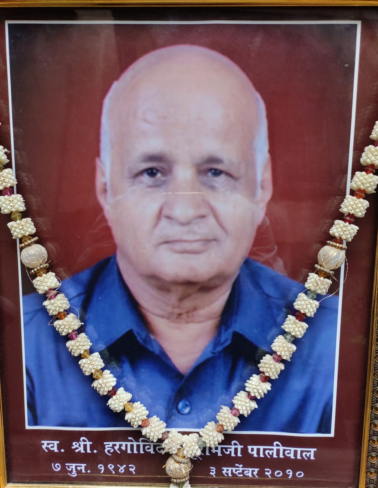 Late Shri Hargovind Paliwal Ji